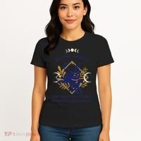 Be The Energy You Want To Attract - Moon Child - Cat Women's T-Shirt thumb 4
