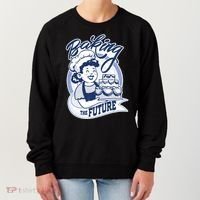 Baking The Future Retro Cartoon Women's Sweatshirt thumb 0