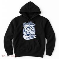 Baking The Future Retro Cartoon Hoodie thumb 0