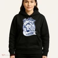 Baking The Future Retro Cartoon Hoodie thumb 5
