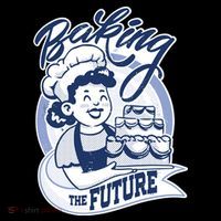Baking The Future Retro Cartoon Hoodie thumb 7