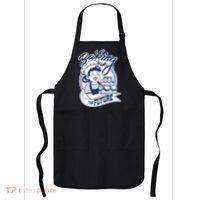 Baking The Future Retro Cartoon Apron thumb 0