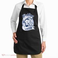 Baking The Future Retro Cartoon Apron thumb 2