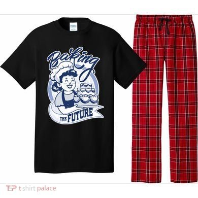 Baking The Future Retro Cartoon Pajama Set