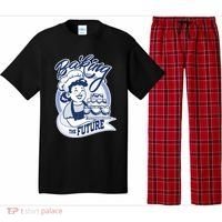 Baking The Future Retro Cartoon Pajama Set thumb 0