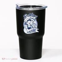 Baking The Future Retro Cartoon Tumbler thumb 0