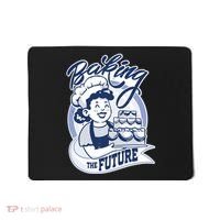 Baking The Future Retro Cartoon Mousepad thumb 0