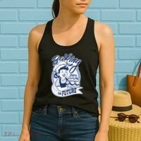 Baking The Future Retro Cartoon Women's Tank Top thumb 2