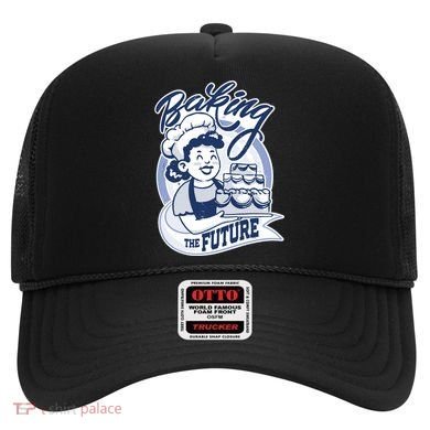 Baking The Future Retro Cartoon Hat
