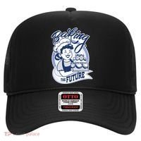 Baking The Future Retro Cartoon Hat thumb 0