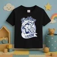 Baking The Future Retro Cartoon Toddler T-Shirt thumb 3