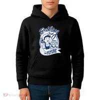 Baking The Future Retro Cartoon Kids Hoodie thumb 4