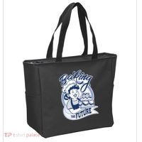 Baking The Future Retro Cartoon Tote Bag thumb 2