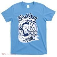 Baking The Future Retro Cartoon T-Shirt thumb 0