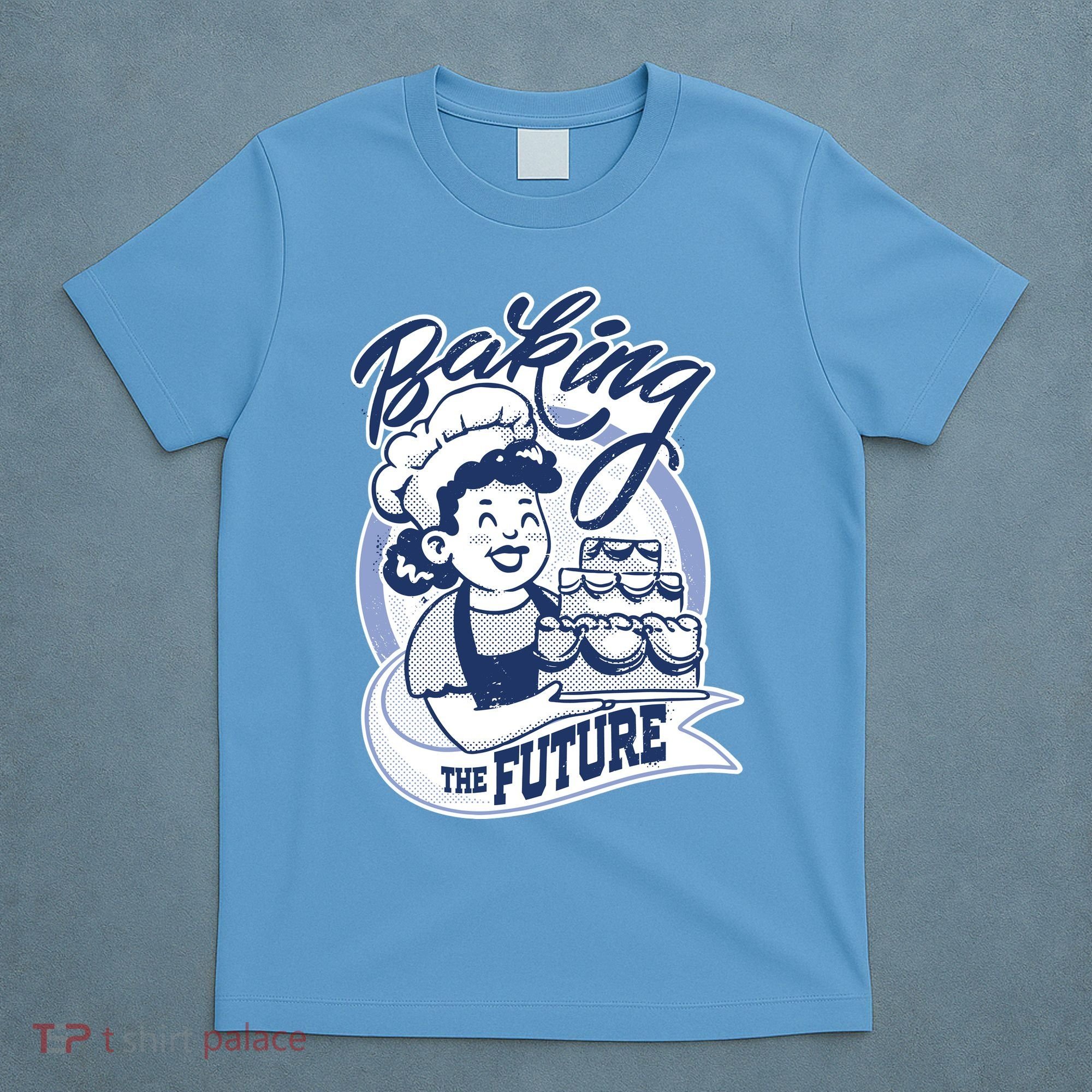Baking The Future Retro Cartoon T-Shirt