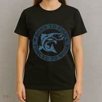 Born To Fish But Forced To Work Fishing T-Shirt thumb 4