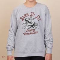 Born To Fly Women's Sweatshirt thumb 0