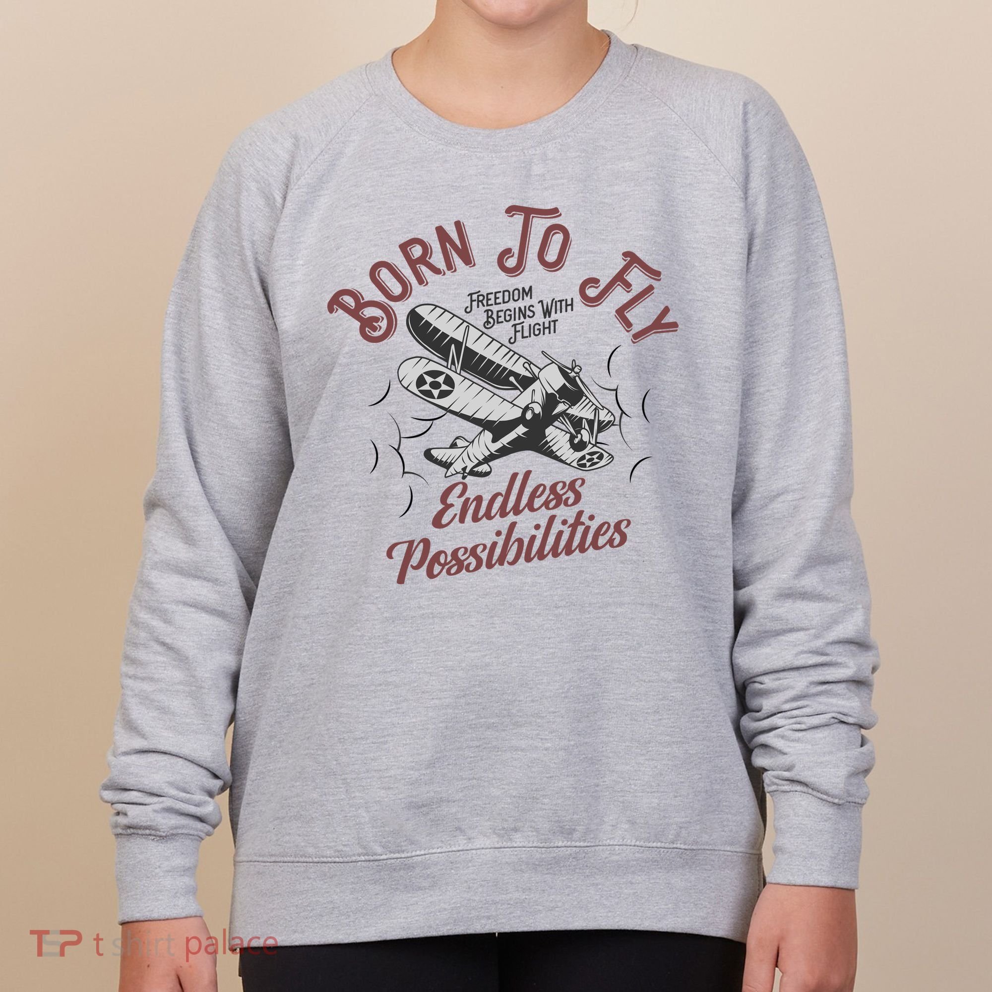 Born To Fly Women's Sweatshirt