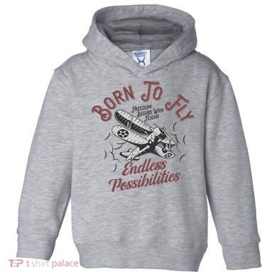 Born To Fly Toddler Hoodie