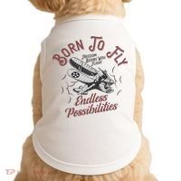Born To Fly Doggie Tank thumb 0