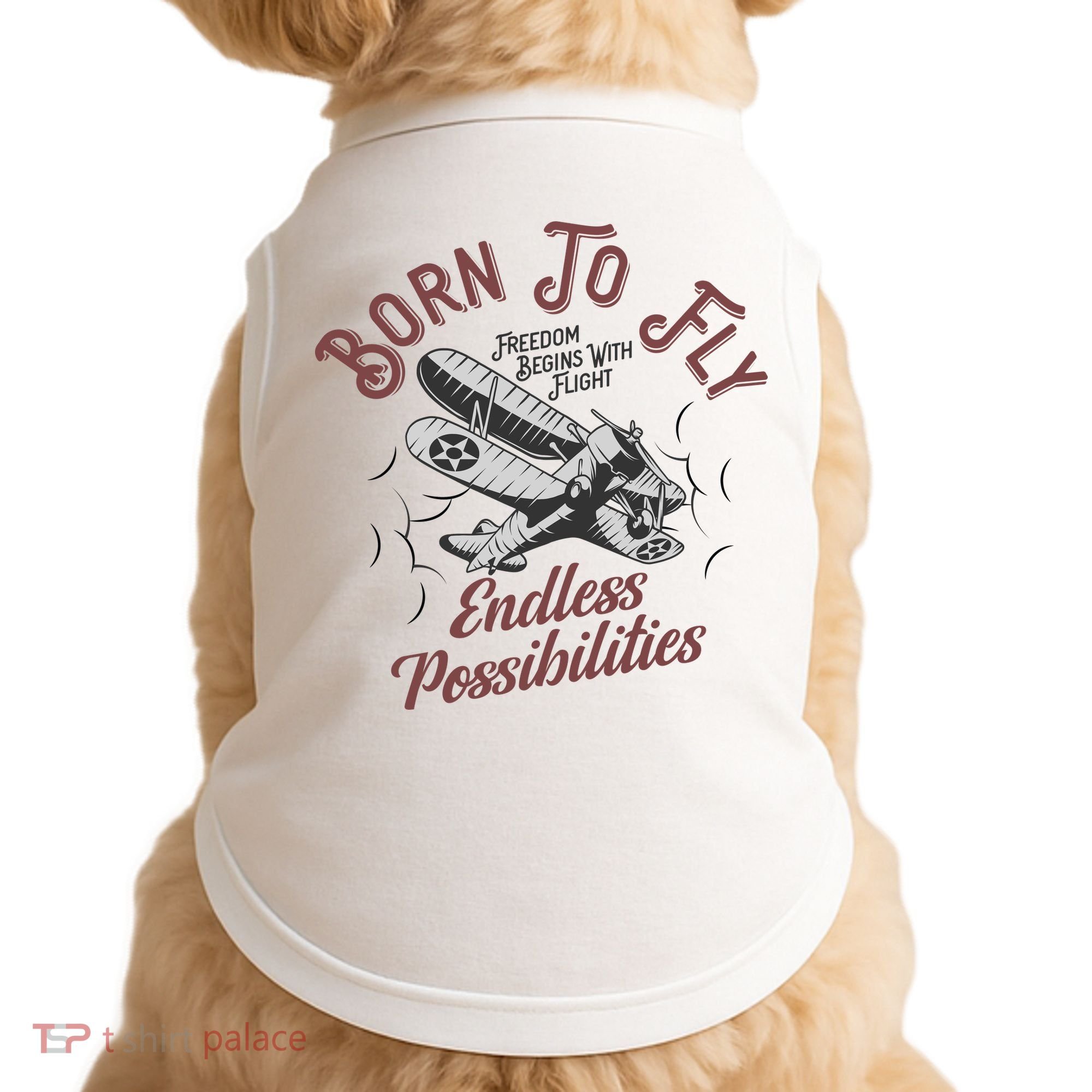 Born To Fly Doggie Tank