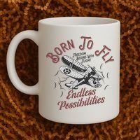 Born To Fly Coffee Mug thumb 2