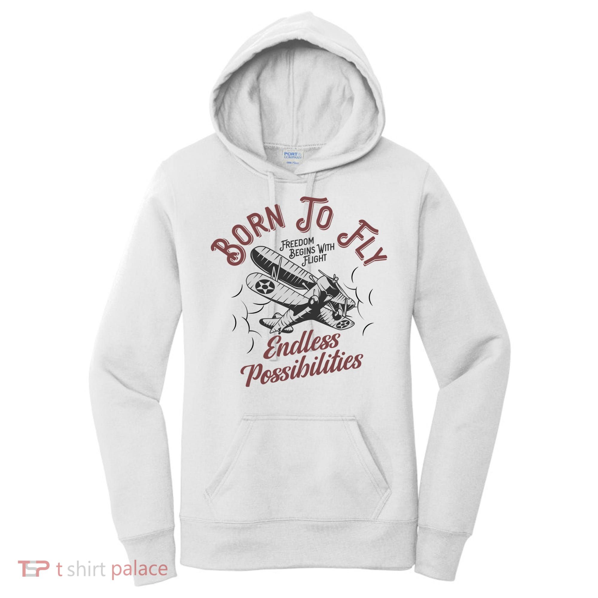 Born To Fly Women's Hoodie