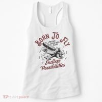 Born To Fly Women's Tank Top thumb 0