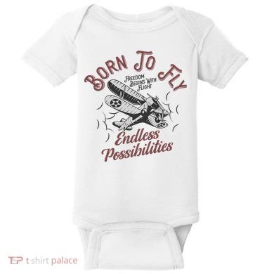 Born To Fly Baby Bodysuit