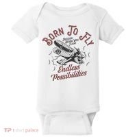 Born To Fly Baby Bodysuit thumb 0
