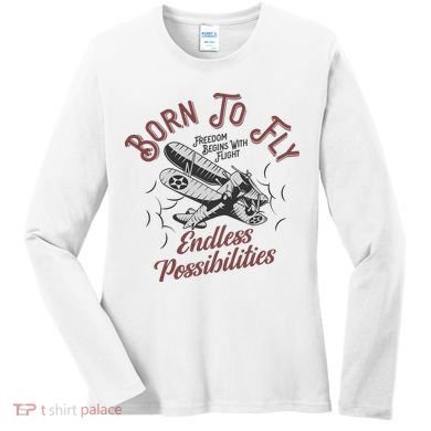 Born To Fly Women's Long Sleeve Shirt