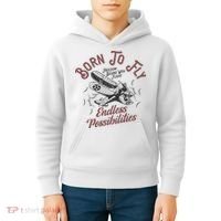 Born To Fly Kids Hoodie thumb 4