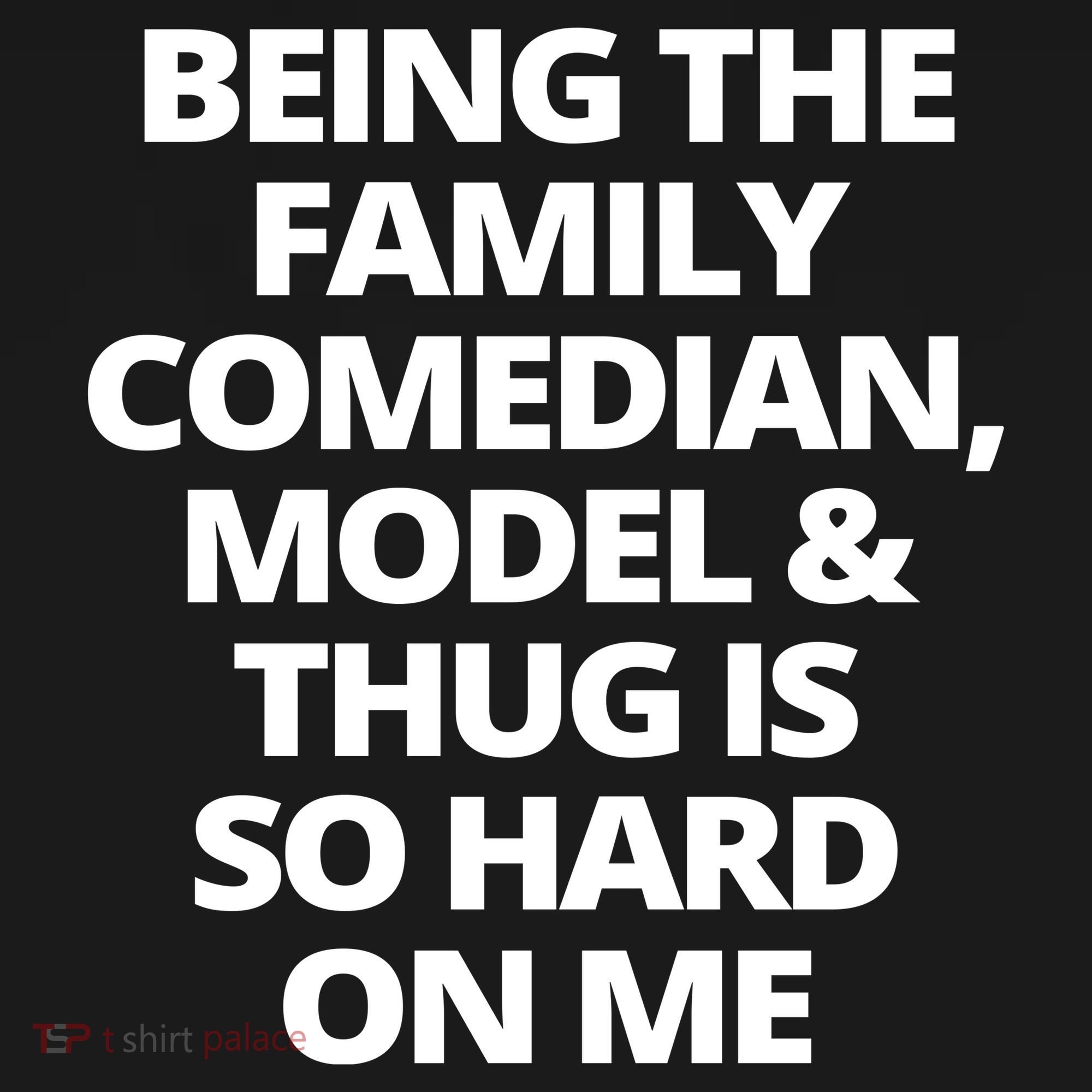 Being The Family Comedian Model And Thug Is So Hard On Me Visor