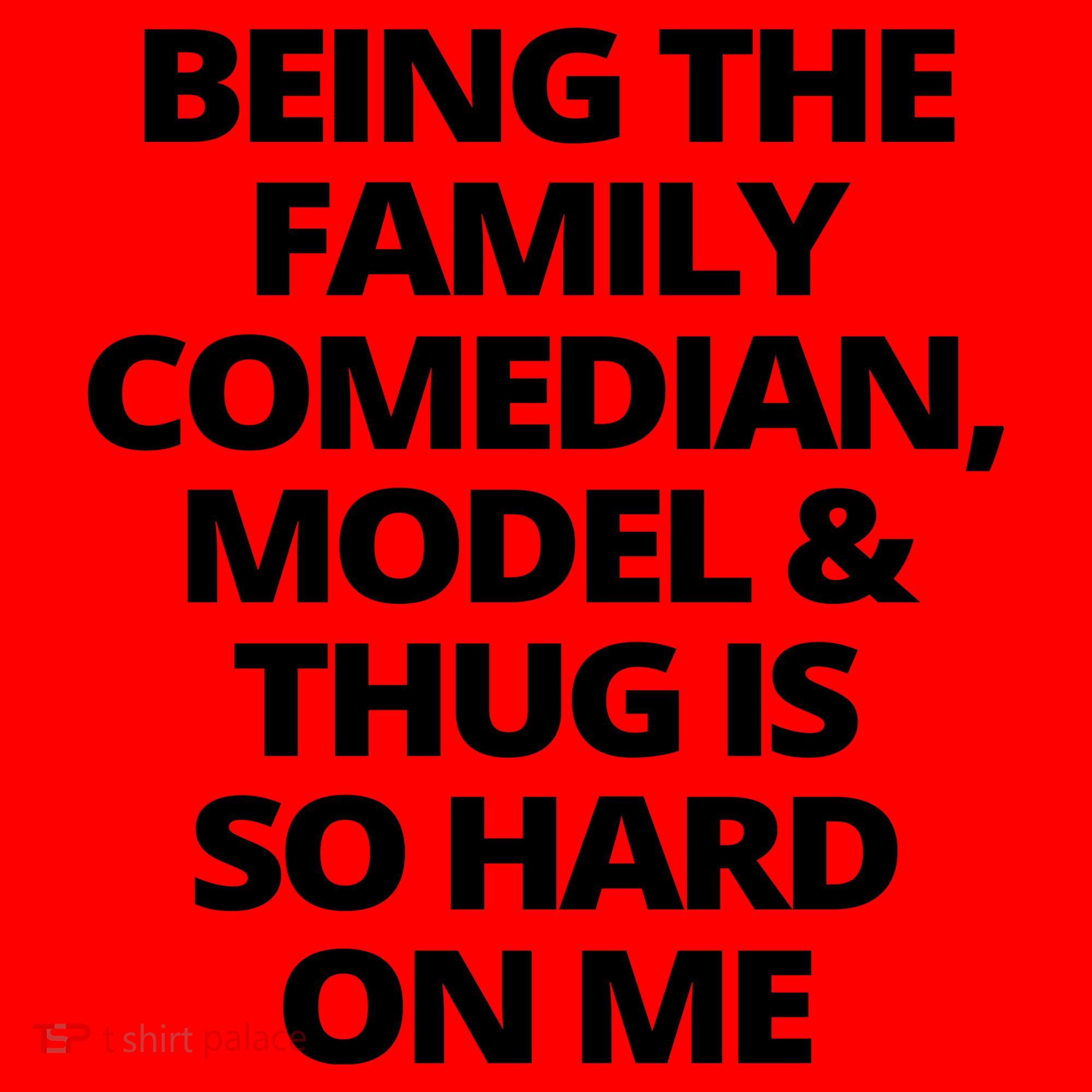 Being The Family Comedian Model And Thug Is So Hard On Me Santa Hat