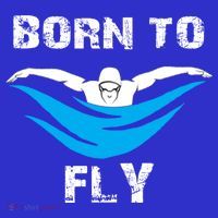 Born To Fly Butterfly Swimmers Swim Meet Gift Women's Tank Top thumb 5