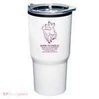 Born To Frolic World Is A Meadow Tumbler thumb 0