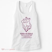 Born To Frolic World Is A Meadow Women's Tank Top thumb 0