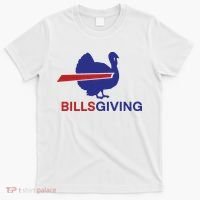 Billsgiving Turkey Football Gift Football Fan T-Shirt thumb 0