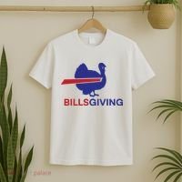 Billsgiving Turkey Football Gift Football Fan T-Shirt thumb 2