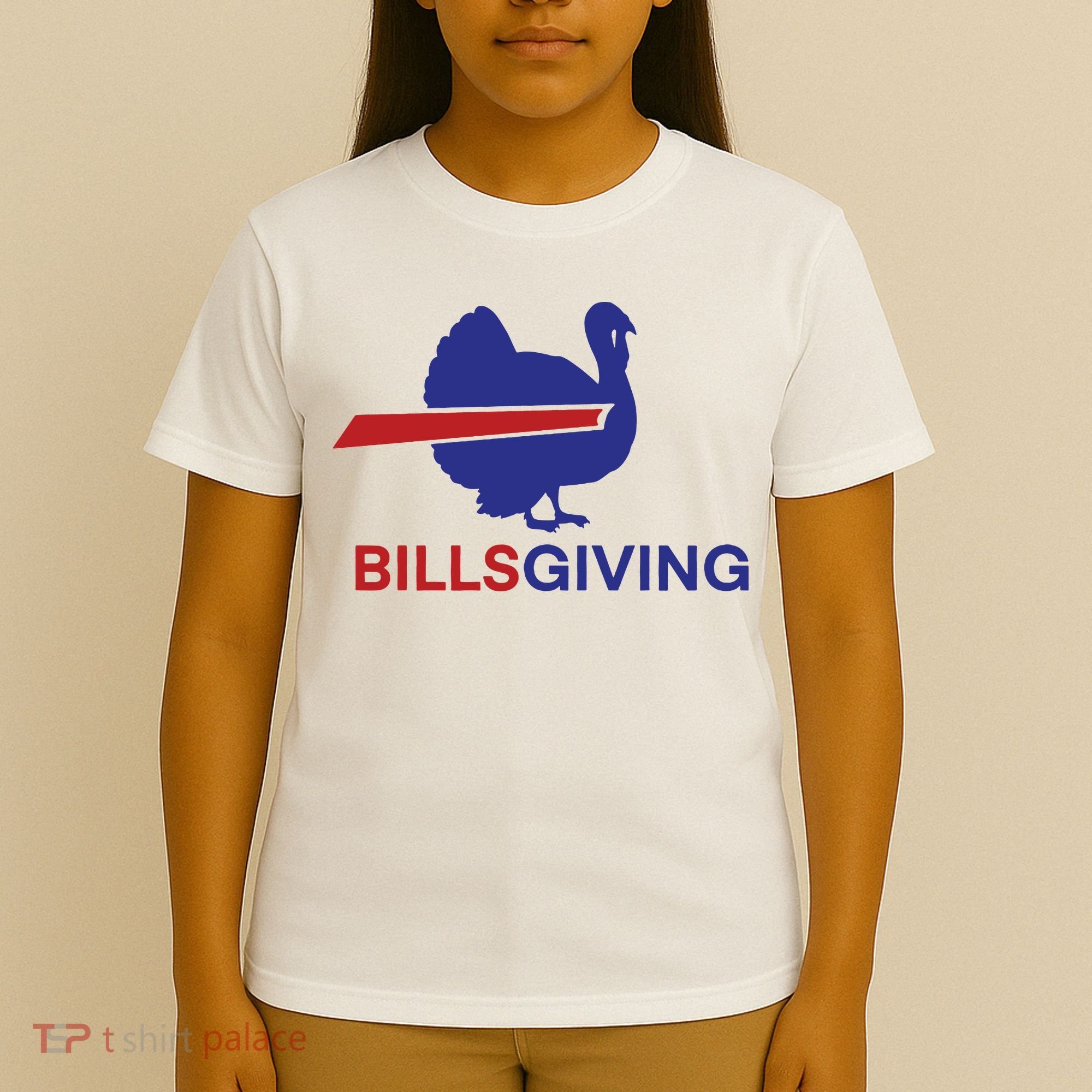 Billsgiving Turkey Football Gift Football Fan T-Shirt