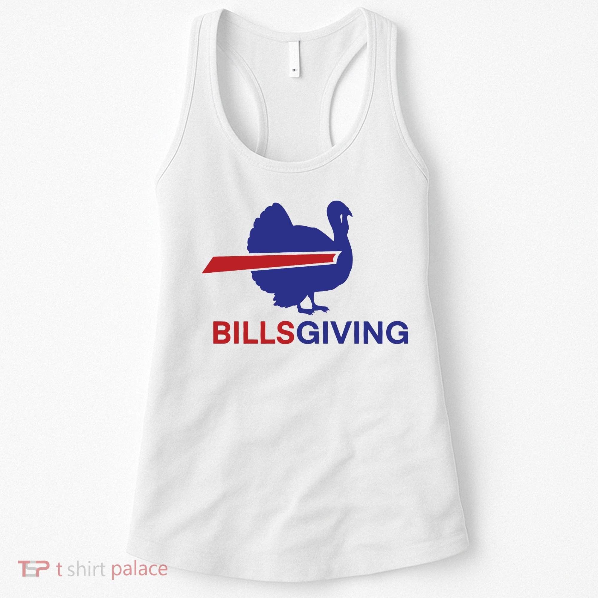 Billsgiving Turkey Football Gift Football Fan Women's Tank Top