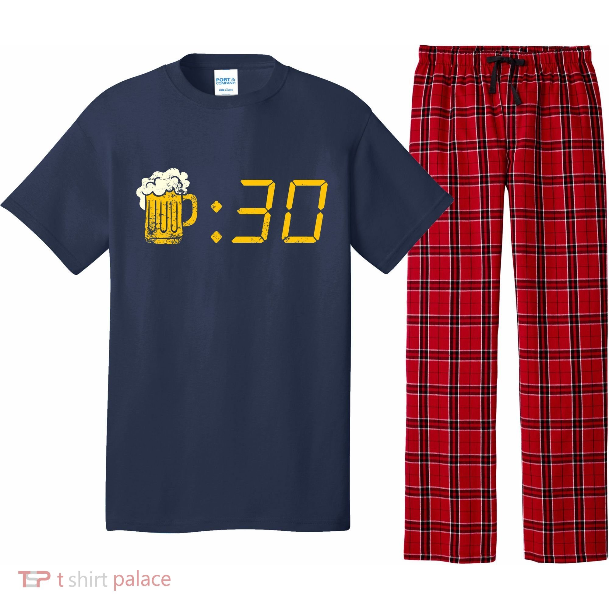 Beer Thirty. Funny Drinking Or Getting Drunk Pajama Set
