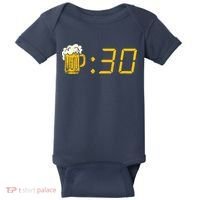 Beer Thirty. Funny Drinking Or Getting Drunk Baby Bodysuit thumb 0