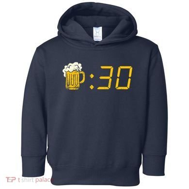 Beer Thirty. Funny Drinking Or Getting Drunk Toddler Hoodie