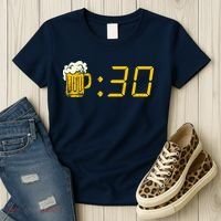 Beer Thirty. Funny Drinking Or Getting Drunk Women's T-Shirt thumb 3