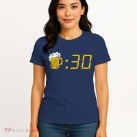 Beer Thirty. Funny Drinking Or Getting Drunk Women's T-Shirt thumb 4