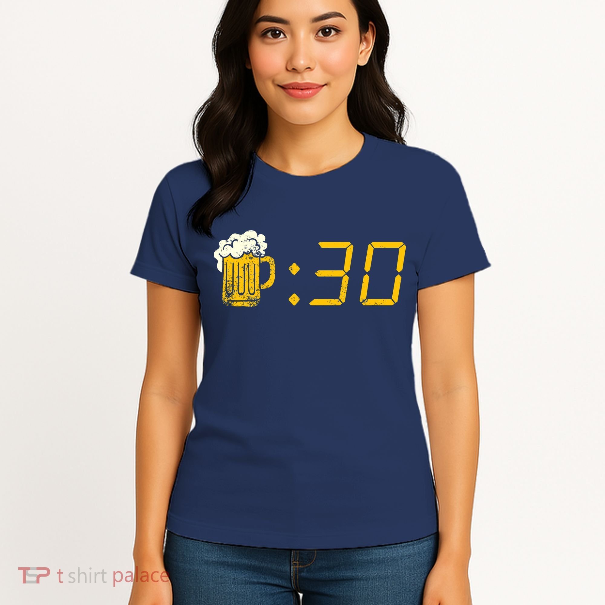Beer Thirty. Funny Drinking Or Getting Drunk Women's T-Shirt