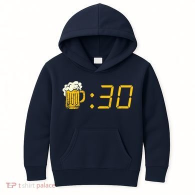 Beer Thirty. Funny Drinking Or Getting Drunk Kids Hoodie