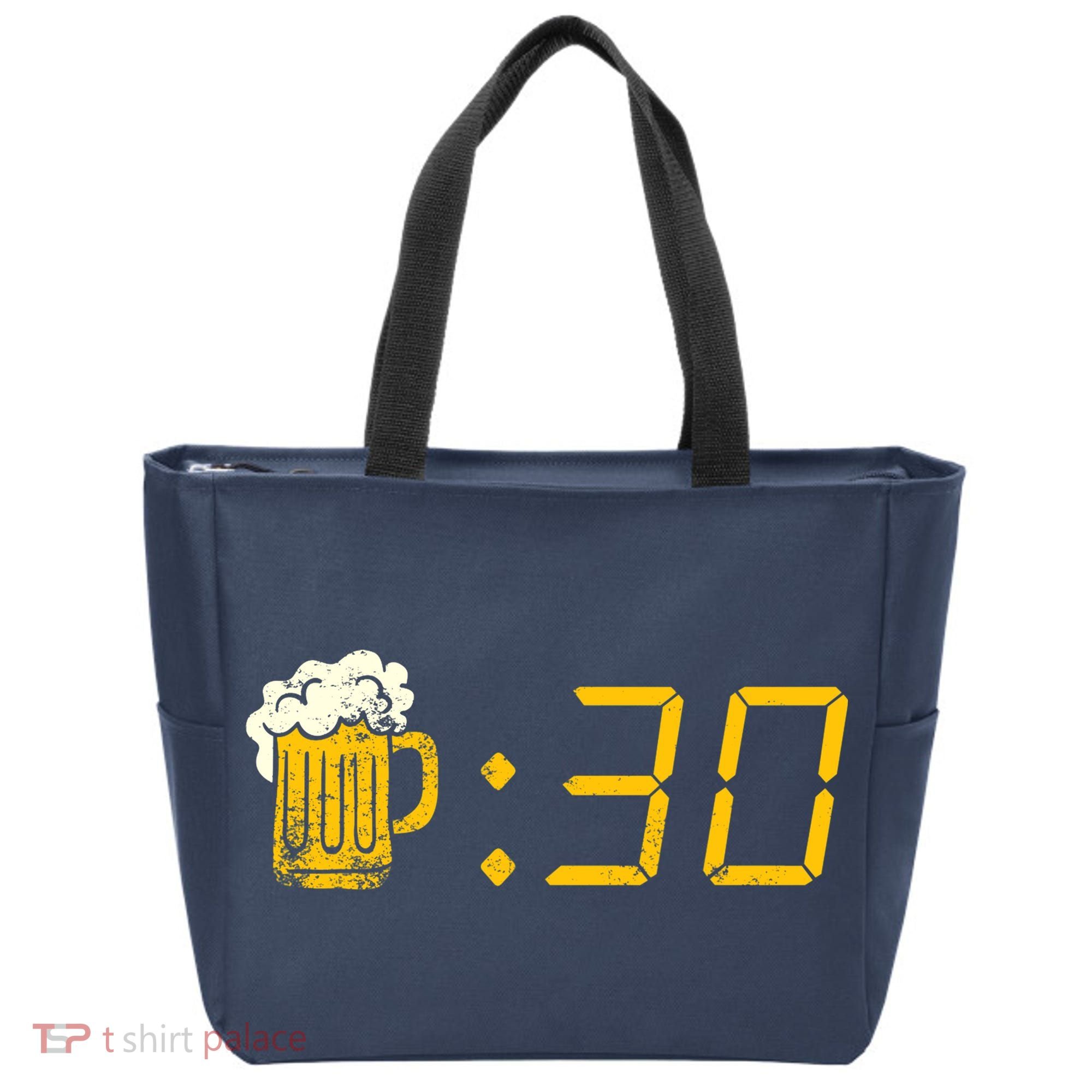 Beer Thirty. Funny Drinking Or Getting Drunk Tote Bag
