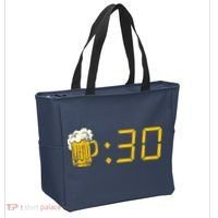 Beer Thirty. Funny Drinking Or Getting Drunk Tote Bag thumb 2